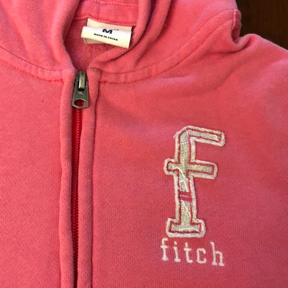 Abercrombie hoodie cropped pink - Picture 3 of 5